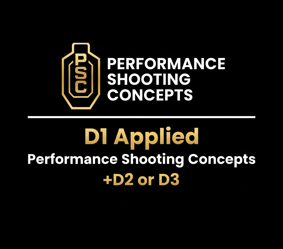 D1 Applied Performance Shooting Concepts + D2 or D3