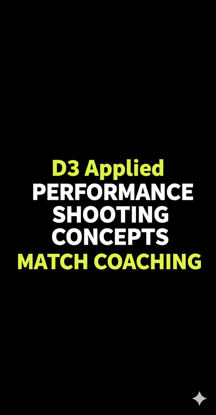 D3 Applied PSC - Match Coaching